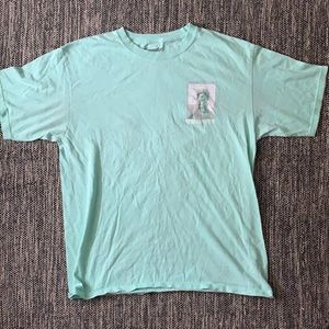 Teal Graphic Tee